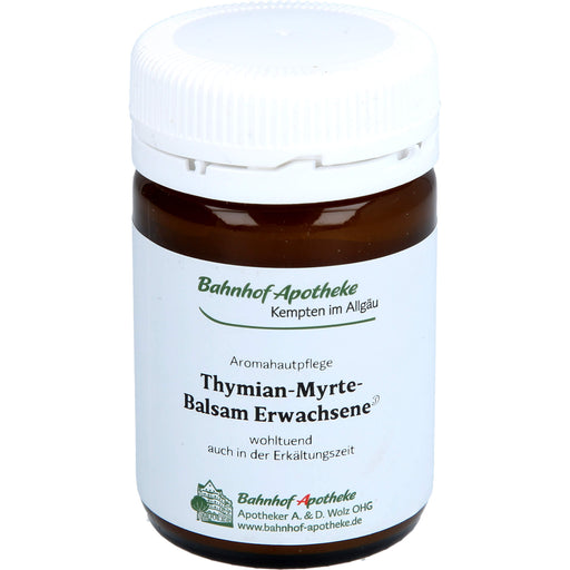 Bahnhof-Apotheke Thymian-Myrte-Balsam für Erwachsene, 50 ml Creme