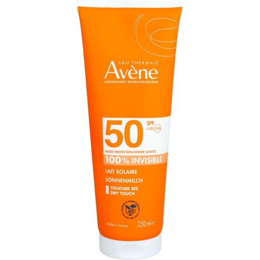 Avène Sonnenmilch LSF 50 100% invisible für empfindliche Haut, 250 ml Creme