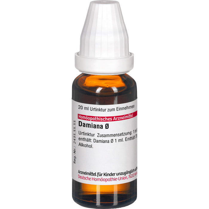 Damiana Urtinktur D1 DHU, 20 ml Solution