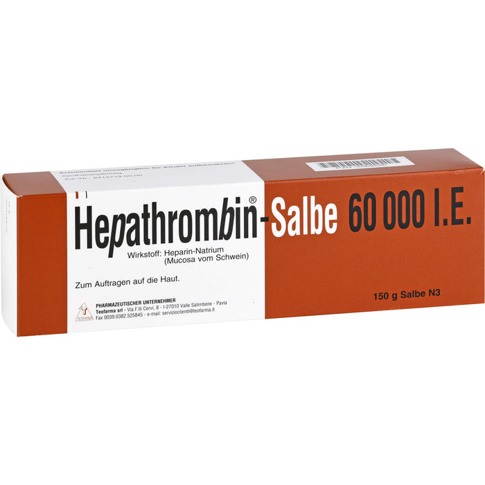 Hepathrombin Salbe 60 000 I.E., 150 g Onguent