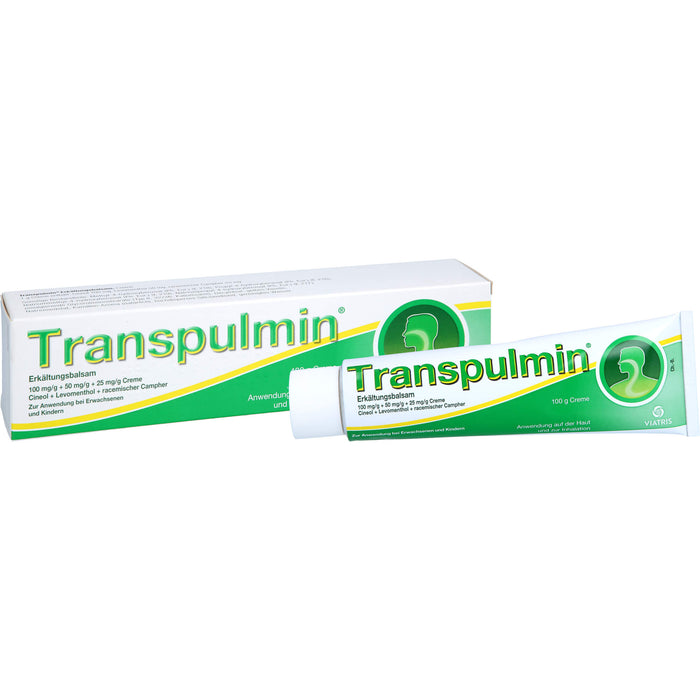 Transpulmin Erkältungsbalsam, 100 g Crème