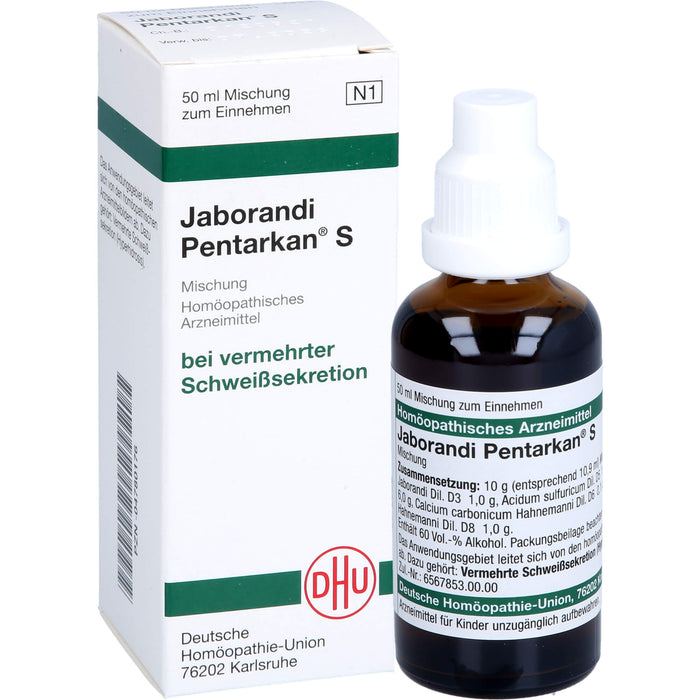 Jaborandi Pentarkan S Liquidum, 50 ml Solution