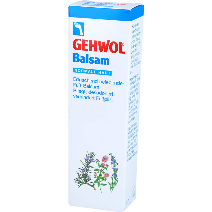 GEHWOL Balsam pflegt, desodoriert und verhindert Fußpilz, 75 ml Cream