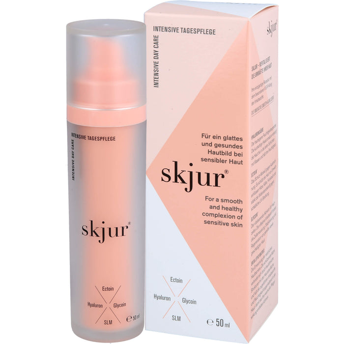 Skjur Intensive Tagespflege für ein glattes und gesundes Hautbild bei sensibler Haut, 50 ml Creme
