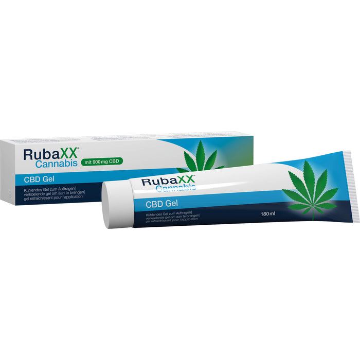 RubaXX Cannabis CBD Gel, 180 ml Gel
