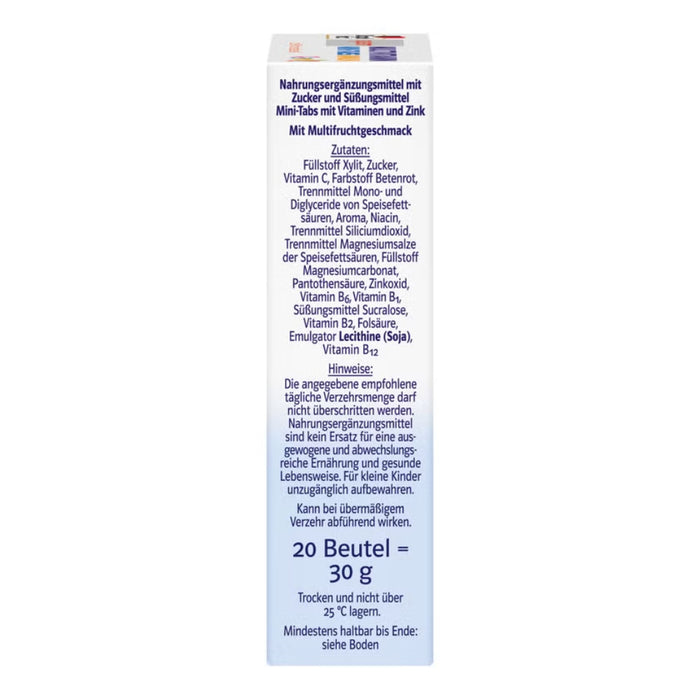 Doppelherz System Multivitamin Mini-Tabs Family, 20 pc Sachets