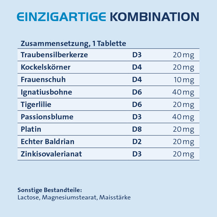 Calmvalera Tabletten bei nervösen Störungen, 200 St. Tabletten