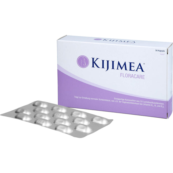 Kijimea FloraCare Kapseln zur Erhaltung normaler Schleimhäute, 56 pc Capsules