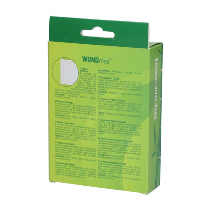 WUNDmed Bambus Vital-Pads zum Auftragen auf die Füße, 10 pc Pansement