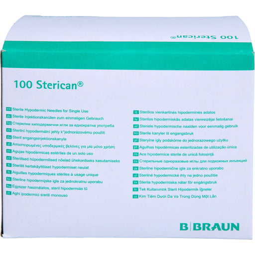 Sterican Einmalkanüle 18G 1,20 x 40 mm Kurzschliff, 100 St. Kanülen