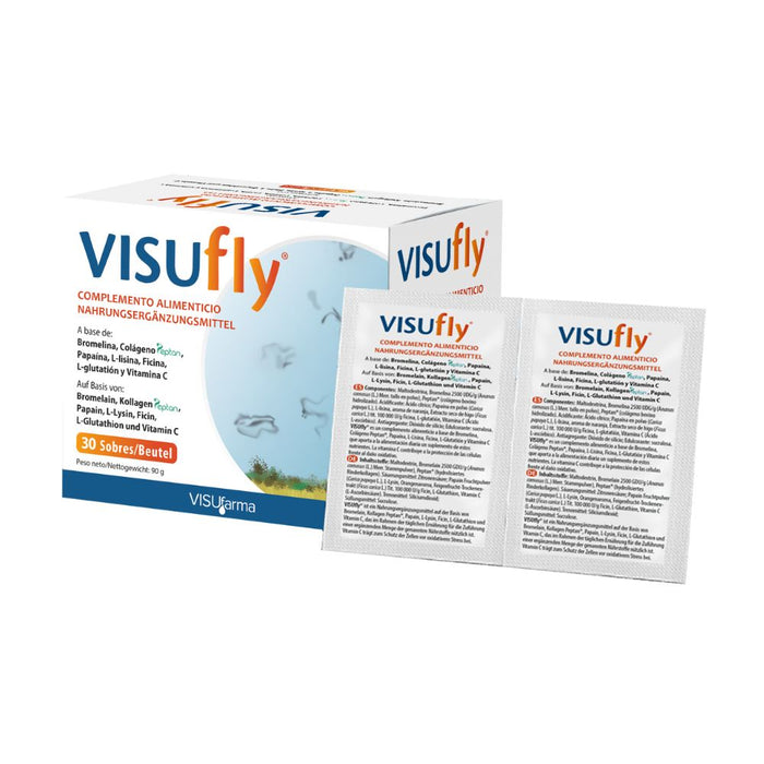 Visufly Pulver zum Schutz der Zellen vor oxidativem Stress, 30 pcs. Sachets