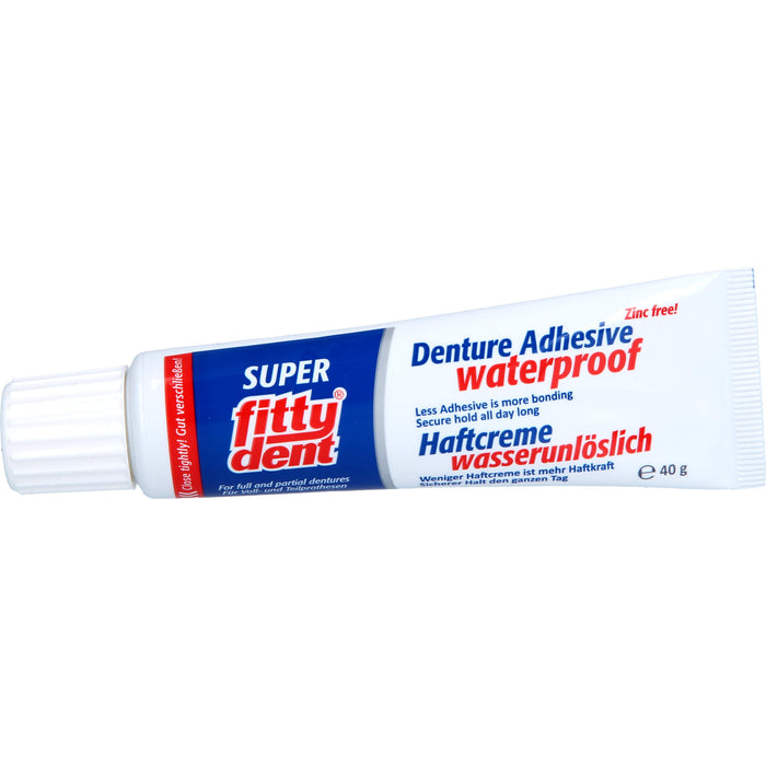 fittydent super Haftcreme wasserunlöslich, 40 g Creme