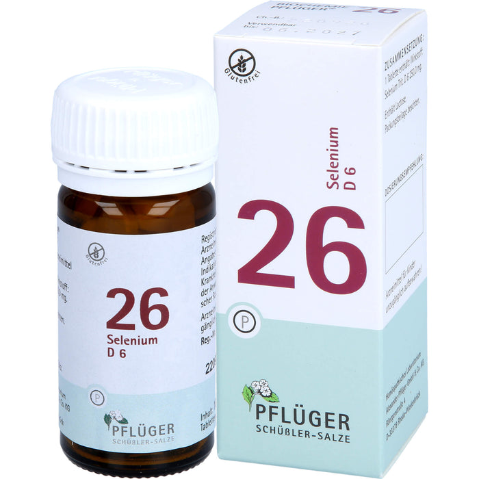 Pflüger Biochemie Nr.26 Selenium D6 Tabletten, 100 pc Tablettes