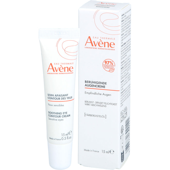 Avène beruhigende Augencreme für empfindliche Augen, 15 ml Creme