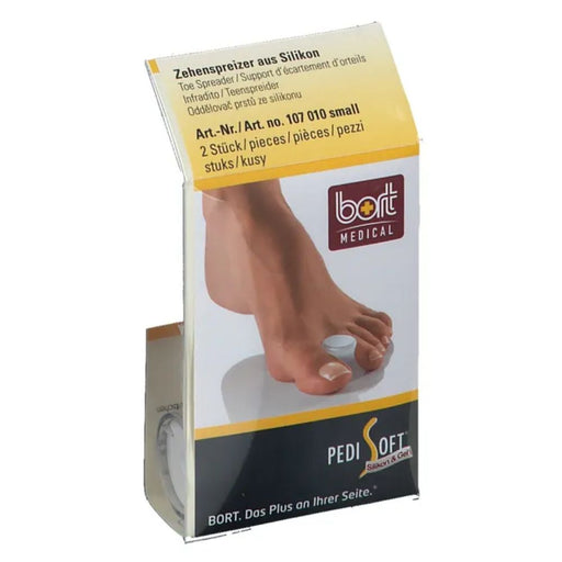 bort PEDISOFT Zehenspreizer aus Silikon, 1 St. Packung