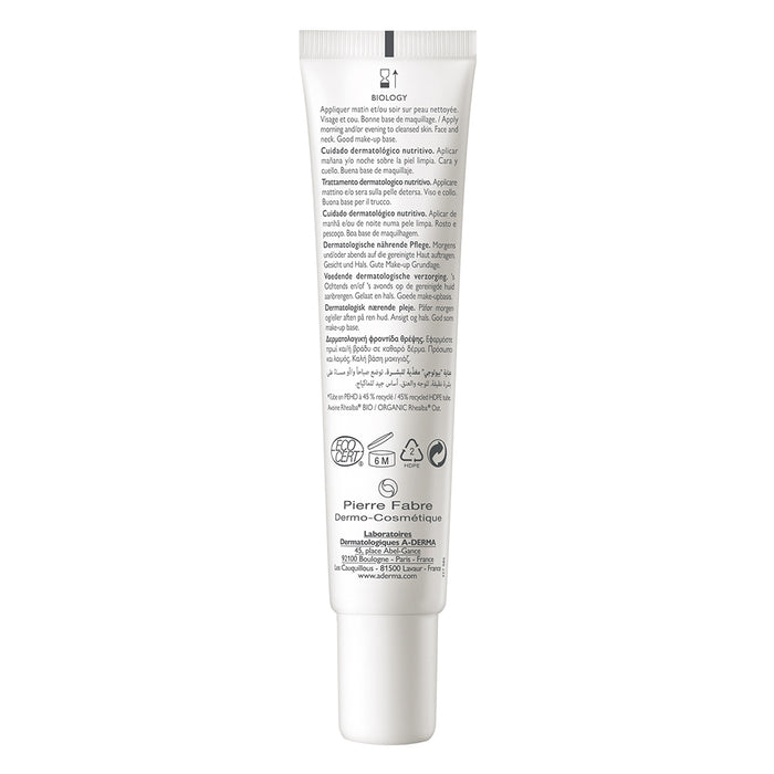 A-DERMA BIOLOGY NUTRI Nährende Pflege, 40 ml Cream