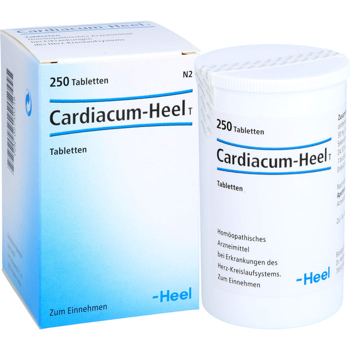 Cardiacum Heel T Tabl., 250 pc Tablettes