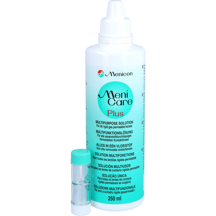 Meni Care Plus Kontaktlinsenpflegemittel, 250 ml Lösung