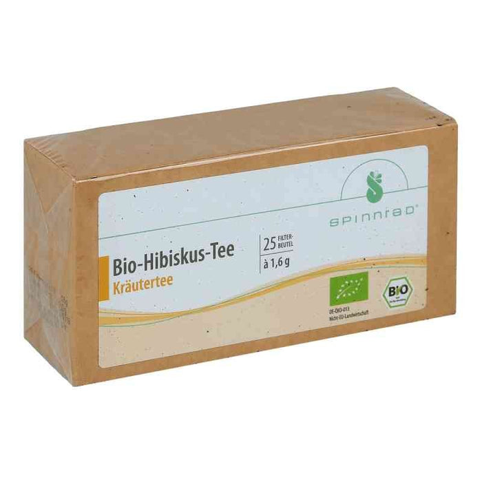 spinnrad Bio-Hibiskus-Tee Kräutertee, 25 St. Filterbeutel