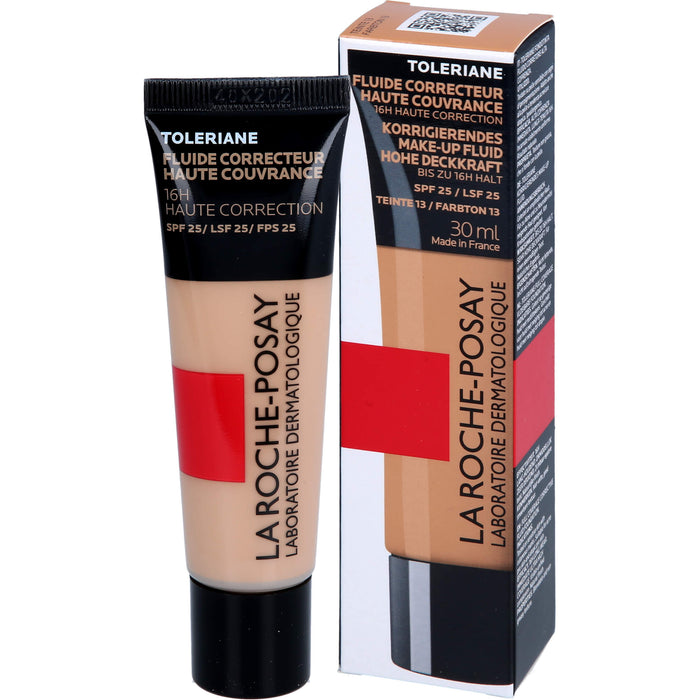 La Roche-Posay Toleriane korrigierendes Make-up Fluid Nr. 13 für empfindliche und unreine Haut, 30 ml Cream
