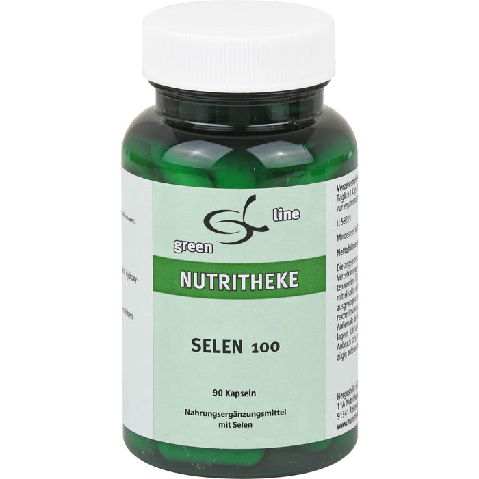 Green Line Nutritheke Selen 100 Kapseln, 90 St. Kapseln