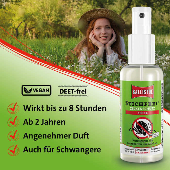 Stichfrei Zeckenschutz Pumpspray, 100 ml Spray