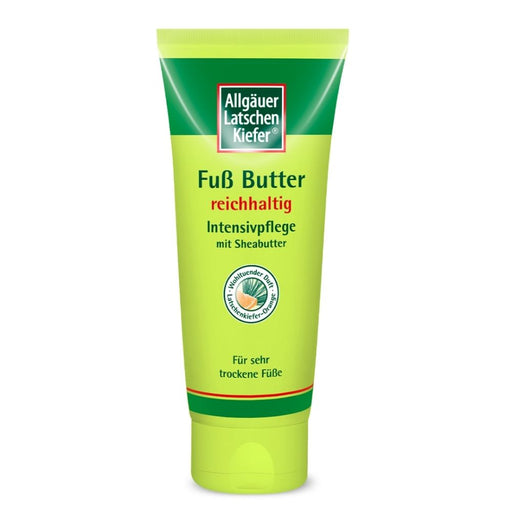 Allgäuer Latschenkiefer Fuß Butter reichhaltige Intensivpflege mit Sheabutter, 100 ml Creme