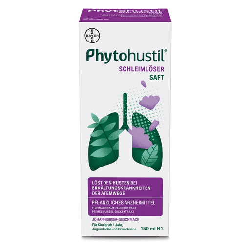 Phytohustil Schleimlöser Saft, 150 ml Saft