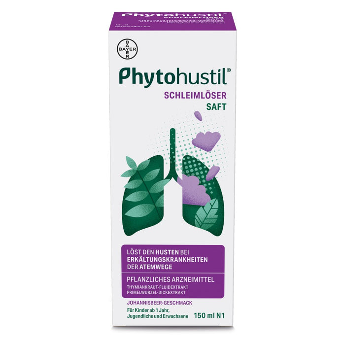 Phytohustil Schleimlöser Saft, 150 ml Saft