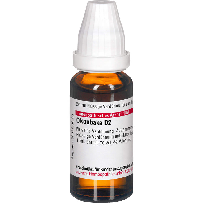 DHU Okoubaka D2 Dilution, 20 ml Solution