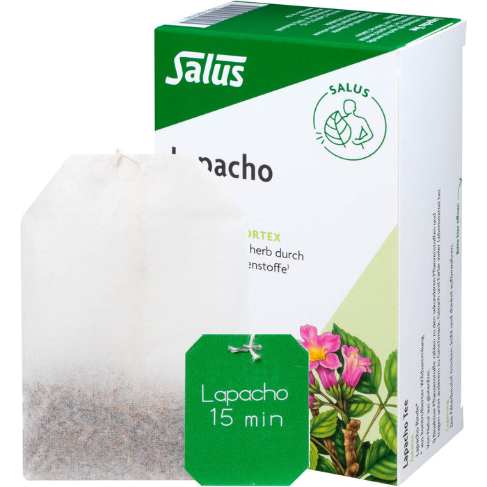 Salus Lapacho Tee schmeckt leicht herb, 15 St. Filterbeutel