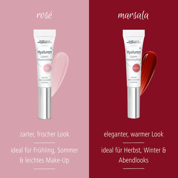 Medipharma Cosmetics Hyaluron Lippen-Volumenpflege marsala, 7 ml Cream