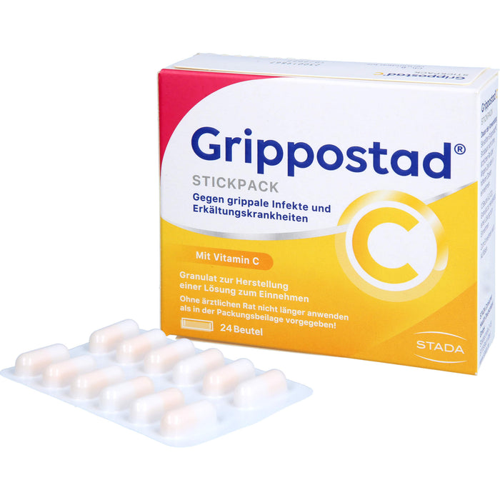 Grippostad C Hartkapseln Original STADA, 24 pc Capsules