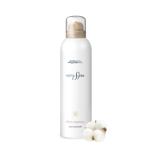 Medipharma Cosmetics Home Spa White Harmony Duschschaum, 200 ml Lösung
