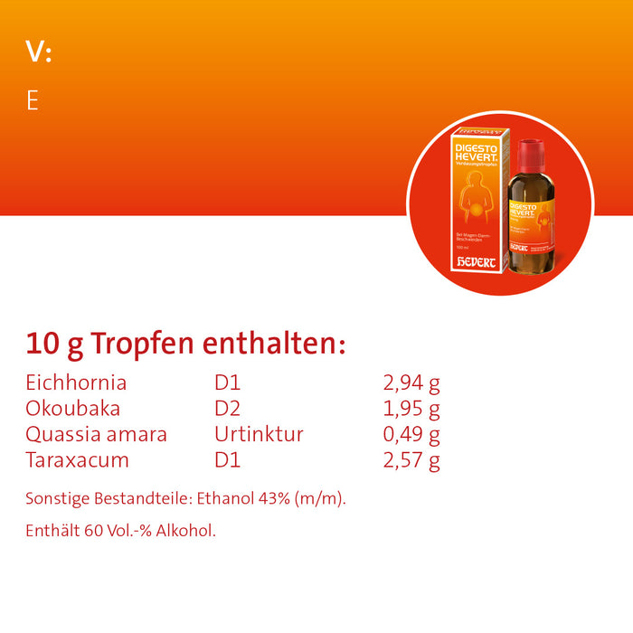 Digesto Hevert injekt Lösung, 100 pcs. Ampoules