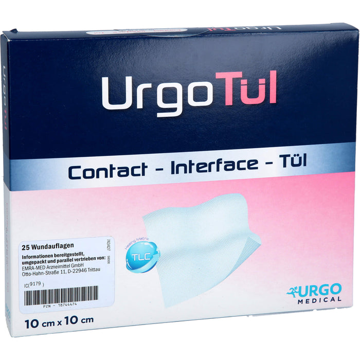 Urgotül Wundgaze 10 x 10 cm, 25 pc Gaze de plaie