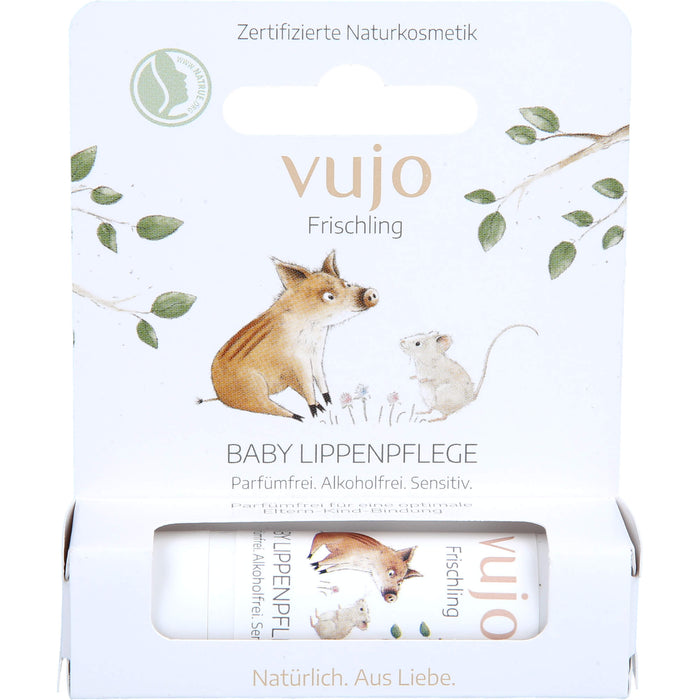 Vujo Frischling Baby Lippenpflege, 4.6 g Stift