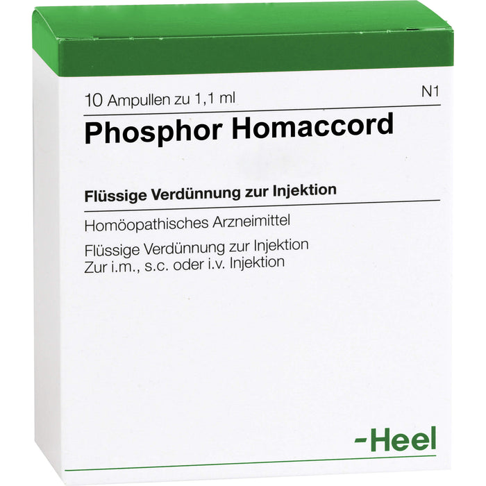Phosphor-Homaccord Injektionslösung, 10 St. Ampullen