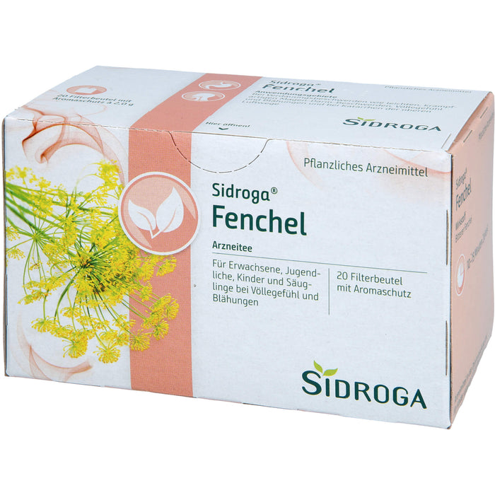 Sidroga Fenchel Arzneitee, 20 pc Sac filtrant