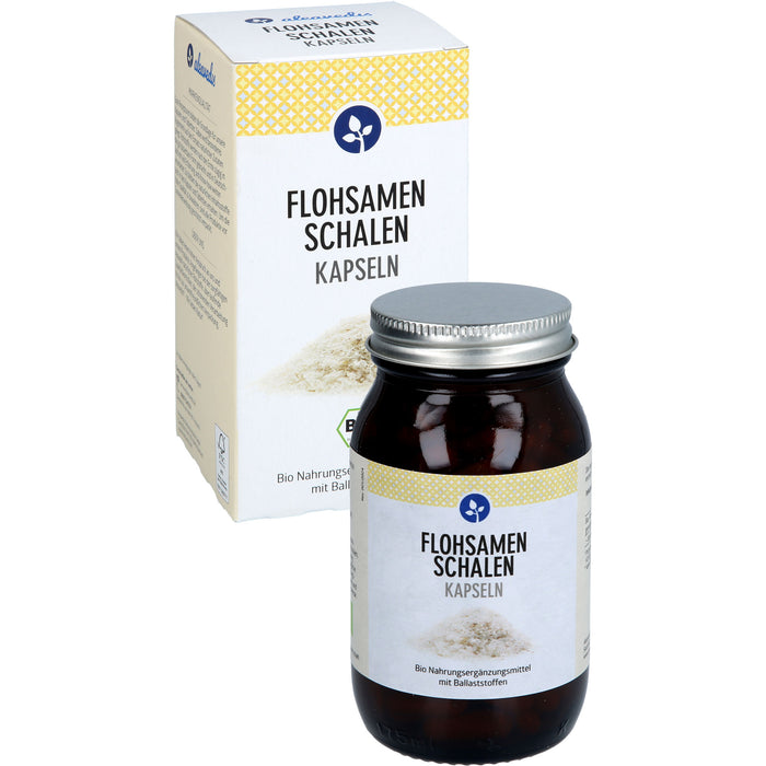 Aleavedis Flohsamenschalen 600 mg Kapseln Bio, 120 pc Tablettes