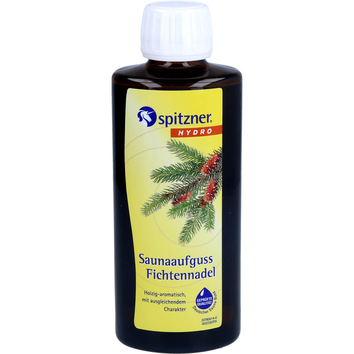 Spitzner Saunaaufguss Fichtennadel Hydro, 190 ml Concentré