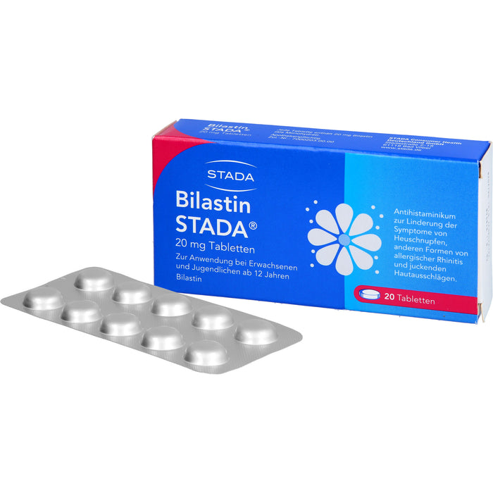 STADA Bilastin 20 mg Tabletten, 20 pc Tablettes