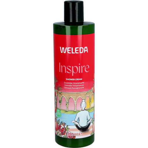 WELEDA Inspire Duschcreme sinnlicher Granatapfel, 400 ml Duschgel
