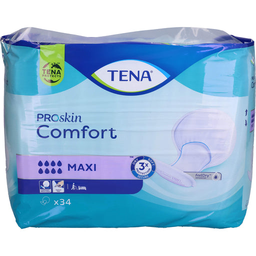 TENA COMFORT MAXI VORLAGE, 34 St 