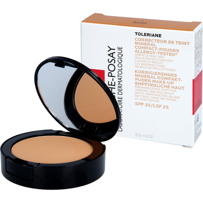 La Roche-Posay Toleriane korrigierendes Mineral Kompaktpuder Make-up Nr. 15 Golden für empfindliche Haut, 9 g Powder