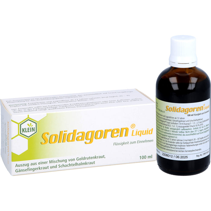 Solidagoren Liquid unterstützend bei leichten Harnwegsbeschwerden, 100 ml Lösung