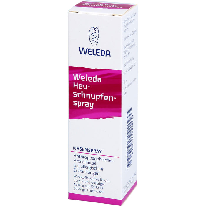Weleda Heuschnupfenspray Nasenspray, 20 ml Solution