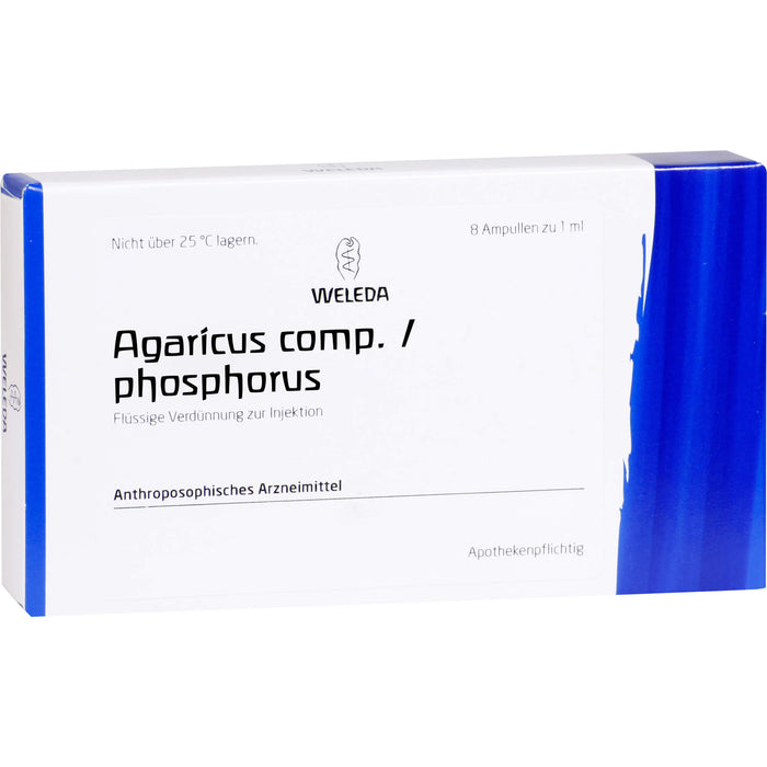 Agaricus comp./Phosphorus Weleda Ampullen, 8X1 ml AMP