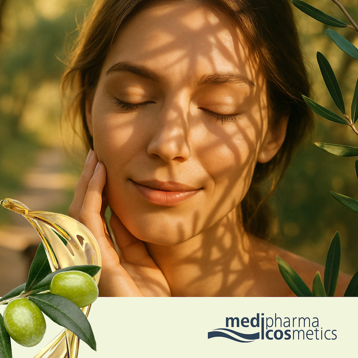 Medipharma Cosmetics Olivenöl Feuchtigkeitsmaske pflegt trockene und empfindliche Haut, 15 ml Face mask