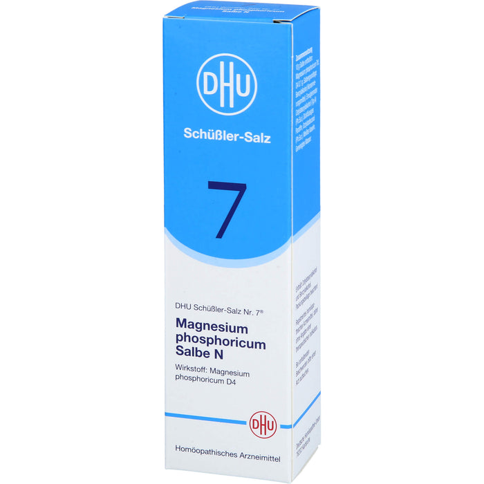 DHU Schüßler-Salz Nr. 7 Magnesium phosphoricum D4 – Das Mineralsalz der Muskeln und Nerven – das Original, 50 g Ointment
